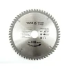 Диск пиляльний для алюмінію Yato 210x72z x30 (YT-6093)