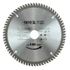 Диск пиляльний для алюмінію Yato 210x72z x30 (YT-6093)