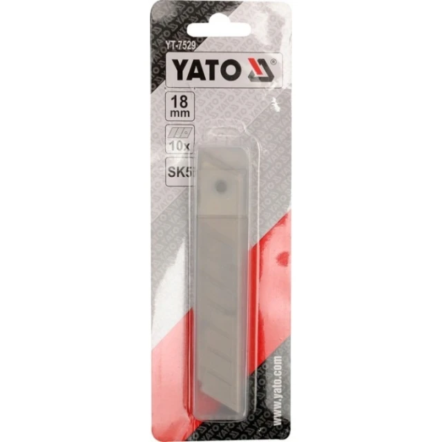 Лезо DeWALT Yato 18 мм 10 шт (YT-7529)
