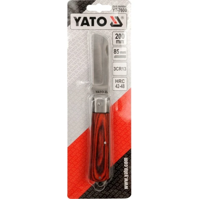 Ніж Yato монтерський прямий (YT-7600)