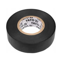 Стрічка ізоляційна Yato 19 мм x 20 м Black (YT-8165)