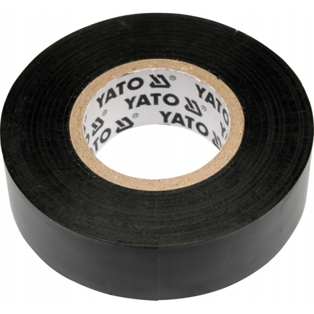 Стрічка ізоляційна Yato 19 мм x 20 м Black (YT-8165)
