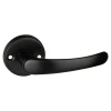 Ручка IMET дверна розділена лакована GAMAR WL Black (5906150390075)