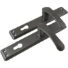 Ручка дверная GAMAR WB IMET 90 мм Graphite (5527)