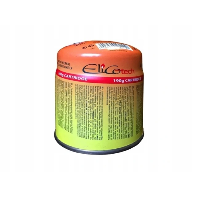 Газовий картридж Пропан-Бутан Elico 190г EN417 (5906190202109)