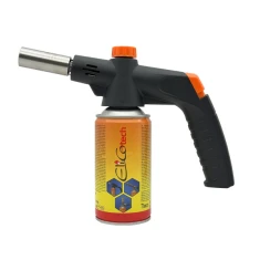 Паяльник Elico газовий на картриджі з PIEZO гвинтовий + ГАЗ (500403)