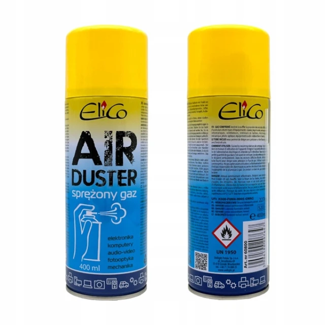 Стислий газ Elico 400 мл Air Duster (60800)