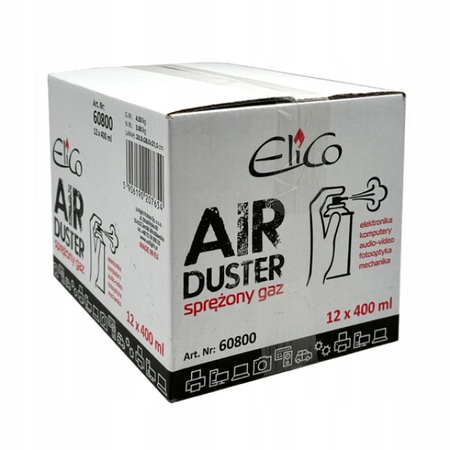 Стислий газ Elico 400 мл Air Duster (60800)