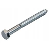 Шуруп із шестигранною головкою Wkret-Met KLIMAS 12x160 DIN 571 оцинкований (571 12160)