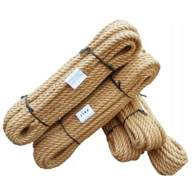 Шнур джутовий Ø LINOTECH 8 мм 30 м (LN-831)