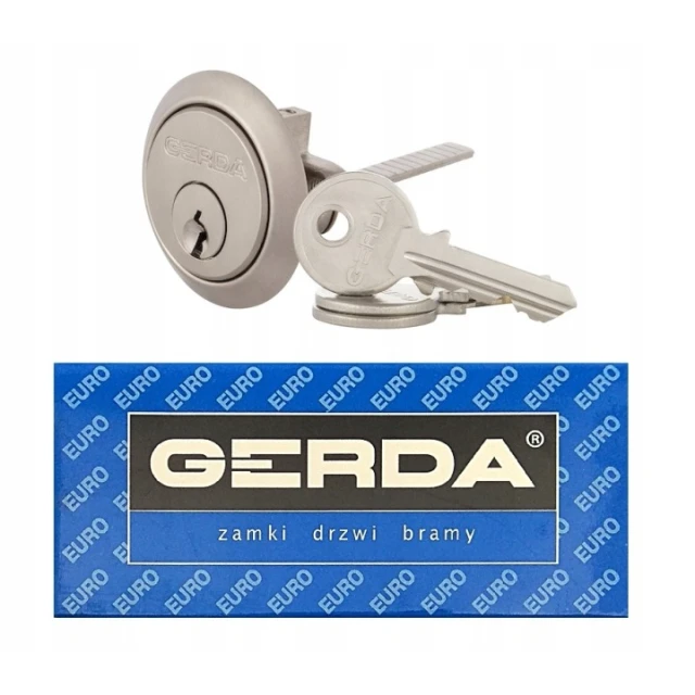 Циліндр замка верхній Gerda T-1 нікель (0WRE1000000.98030P)