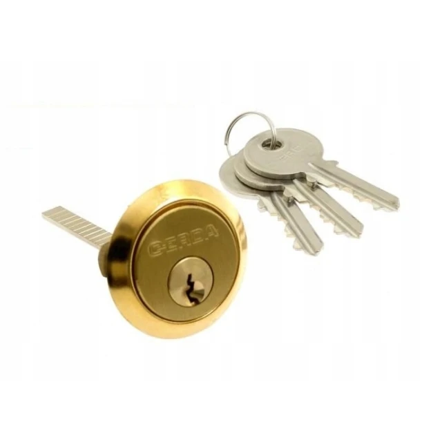 Циліндр замка Gerda T-1 верхній Brass (5906726600959)