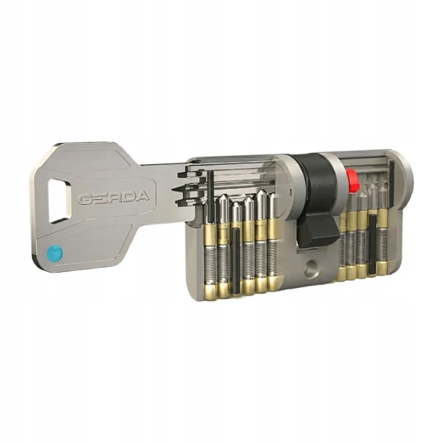 Циліндр замка з ручкою Gerda 35/35 сертифікований клас 6D VELAR (0WKLP15M.GB3535)
