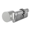 Циліндр замка з ручкою Gerda 35/30 нікель матовий зубчастий PSX+ (0WKP+ZG3530.9005RP)