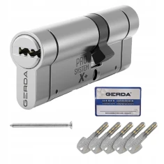 Циліндр замка Gerda 35/60 TR Nickel Satin PSX+ (0WKP+S03560.90050P)
