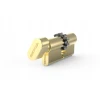 Цилиндр замка с ручкой VIGO Gerda 30/30 Brass (0WKVIG03030.98050P)