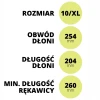 Рукавицы резиновые WAMPIRKI-RUP размер RAWPOL 10 Orange упаковка 10 пар (5907522907778)