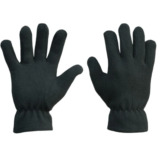 Рукавиці утеплені поліарові RAWPOL 10 Black/Khaki (5907522912628)