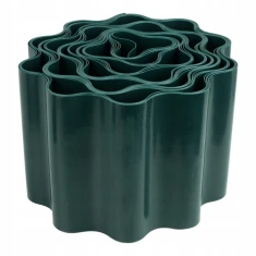 Бордюр газонний хвилястий Bradas 9м x 20см Green (OBFG 0920)