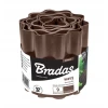 Бордюр газонний хвилястий Bradas 9м x 10см Brown (OBFB 0910)