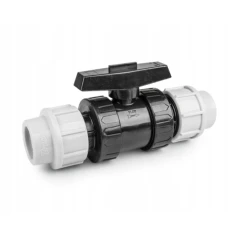 Кульовий кран PE-PE Bradas 40 мм (DSRA16V4040)