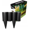 Бордюр-паркан PALGARDEN Bradas 2,5 м Black (OBP1202-002BK)