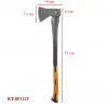 Сокира Bradas 1,25 кг Fiberglass (KT-SF1250)