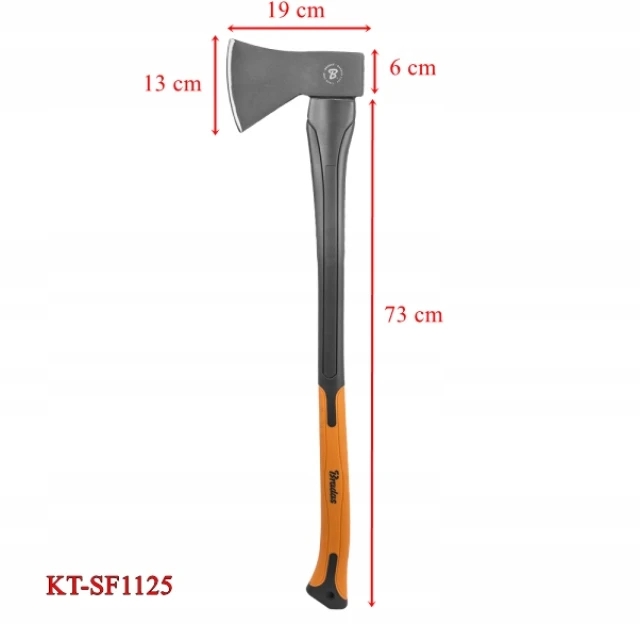 Сокира Bradas 1,25 кг Fiberglass (KT-SF1250)