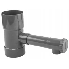 Збірник води дощової з клапаном Bradas 80 мм Gray (IBCLZ1-080)