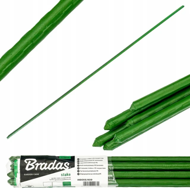 Палка садова сталева Bradas 0,8 см × 150 см, 10 шт (TYP08150)