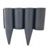 Бордюр-паркан PALGARDEN Bradas 2,5 м Graphite (OBP1202-002GY)