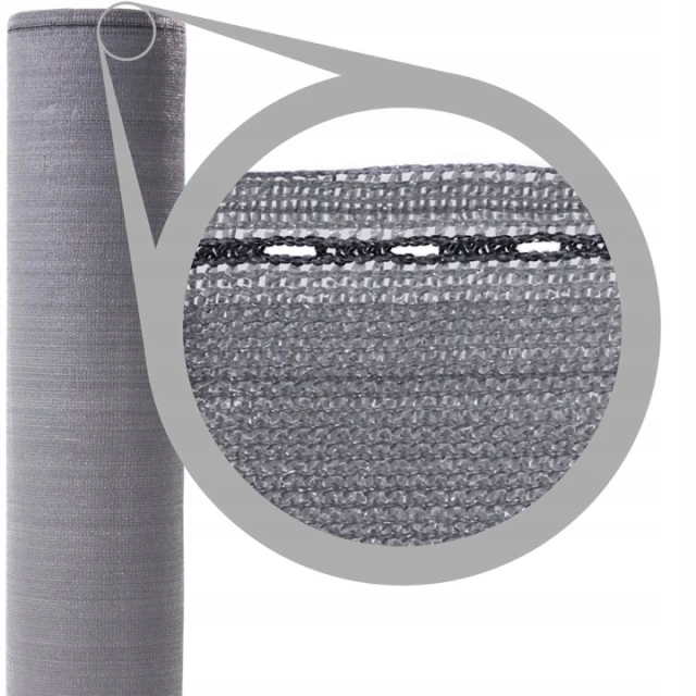 Сітка затінювально-захисна Bradas 90% 1,5x10м 135г Gray (AS-CO13515010GY)