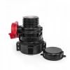 Кульовий клапан IBC GW Bradas S75x6 з виливом GZ S60x6 пластиковий (IBCS75F-BAVS60M-PC)