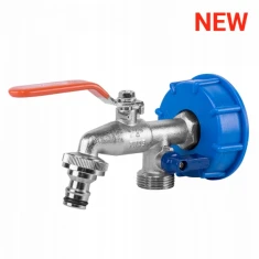 Муфта для IBC Bradas S60x6 з краном GZ 3/4