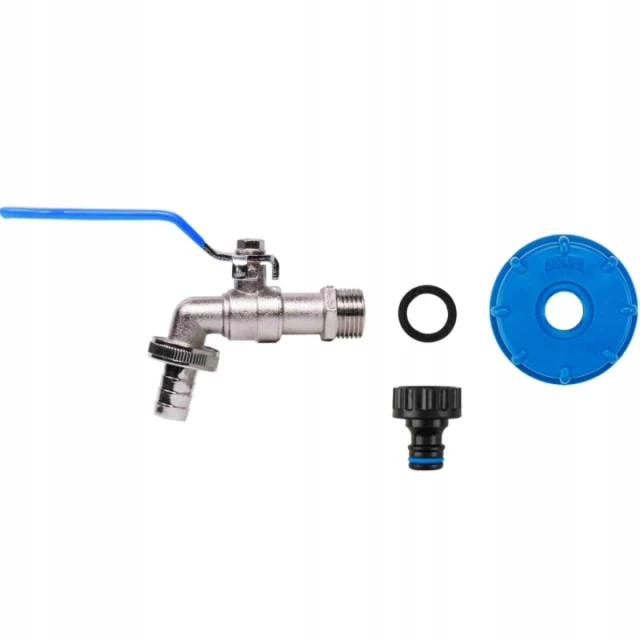Муфта для IBC Bradas S60x6 з краном GZ 3/4