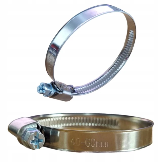 Хомут черв'ячний Bradas 40-60/9 нержавіющий 50 шт (BSW2 40-60/9L)