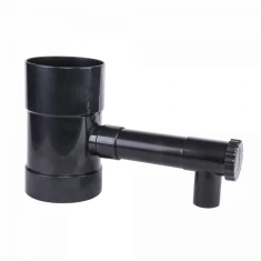 Збірник води дощової з клапаном Bradas 100 мм Graphite (IBCLZ1-100-DGY)