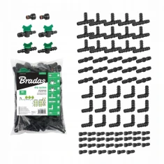 Набор аксессуаров для капельной линии Bradas 16 мм, 81 шт (DSWA20-SET4)