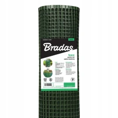 Сітка для грядок Bradas 1,0x50м 210г 17x17мм Green (AS-RB171710050GR)