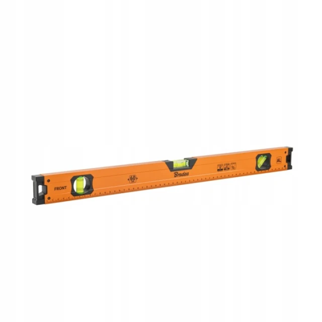 Уровень алюминиевый Bradas 40 см Orange (DIY-LV10040OR)