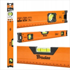 Рівень алюмінієвий Bradas 60 см Orange (DIY-LV10060OR)