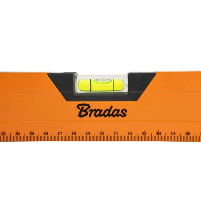 Рівень aluminium Orange Bradas 120 см (DIY-LV10120OR)