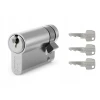 Цилиндр замка Gerda 30/10 полуцилиндр Nickel (0WKE1S03010.90030P)