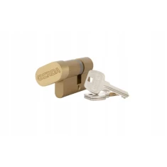 Циліндр замка з ручкою Gerda 30/35 E1 67 Brass (0WKE1G03035.98030P)