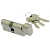 Циліндр замка з ручкою Gerda 35/30 Нікель сатин (0WKE1G03530.90030P)