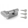 Циліндр замка з ручкою Gerda 35/30 Нікель сатин (0WKE1G03530.90030P)