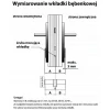Циліндр замка Gerda 35/55 латунь E1 92 (0WKE1S03555.98030P)