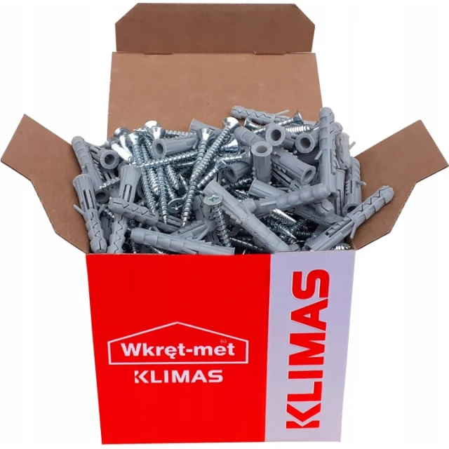 Дюбель Wkret-Met KLIMAS 10-5,0/50 мм з шурупом (KRX10550)