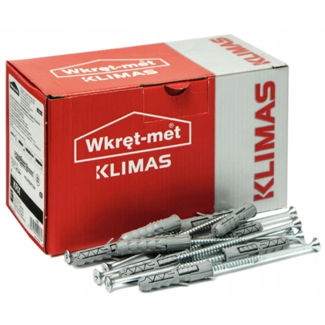 Дюбель Wkret-Met KLIMAS 10-5,0/70 мм з шурупом (KRX10570)