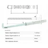 Гак Wkret-Met KLIMAS 10x160 прямий (50 шт) (PR10160)